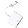 Pikkukuva 1 / 3: 30-nastainen naaras-USB 3.1 Type C uros USB-C -adapterikaapeli - Tietokonekomponentit Tarvikkeet Adapterit