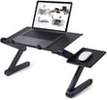 Smart Adjustable Laptop Table 17 inch Black