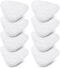 8-pack Replacement Covers for Vileda Steam & Vileda Steam Plus Steam Cleaners, Microfiber Steam Mop Accessories Compatible
