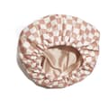 Double-Layer Waterproof Shower Cap coffee