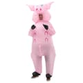 Uppblåsbar Griskostym för Barn - Halloween & Julfester Children's size inflatable pig