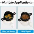 Miniatyrbillede 4 af 5: Genanvendeligt kaffefilter i rustfrit stål. Papirløst og foldbart.