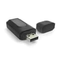 Wireless Audio Transmitter and Receiver - Bluetooth Adapter for Car/PC/TV/Headphones Black
