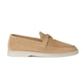 Miniatyrbild 2 av 5: LORO PIANA Summer Charms Walk Mockasiner i mocka Skin 41