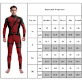 Miniatyrbild 7 av 7: Deadpool & Wolverine Cosplay Kostym Herr Halloween Jumpsuit Bodysuit Maskeraddräkt Yellow XL