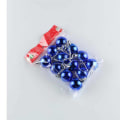 Miniatyrbild 1 av 9: 12 st/förpackning Jul Glitterkula Julgranshängande Prydnader Boll Heminredning Blue