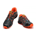 Pikkukuva 5 / 5: Salomon Speedcross 3 juoksukengät lenkkarit vaelluskengät Grey Orange 44