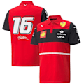 Pikkukuva 1 / 3: Scuderia Ferrari F1 -ajovarusteet miesten klassinen poolopaita fanilahja #1 M