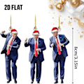 Miniatyrbild 2 av 5: Julgranspynt 2024 Set med 3 Pynt för Julgran, Dansande Pynt, Julgåvor Hängande Juldekorationer 3PCS