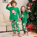 Pikkukuva 4 / 5: Joulu Pyjamat Perhe Yhteensopivat Joulupukki Kuviolliset Pyjamat Aikuiset Lapset Vauva Koira Joulu Yöasut Pyjama Setti Kids 1-2Years