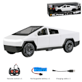 Miniatyrbild 1 av 9: Lovers Toys Tesla Bilmodell Samling, Jul Leksaker Present till Pojkar Flickor 6+ White
