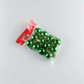 Miniatyrbild 1 av 9: 12 st/förpackning Jul Glitterkula Julgranshängande Prydnader Boll Heminredning Green