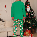 Pikkukuva 4 / 5: Joulu Pyjamat Perhe Yhteensopivat Joulupukki Kuviolliset Pyjamat Aikuiset Lapset Vauva Koira Joulu Yöasut Pyjama Setti Men M