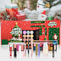 Miniatyrbild 6 av 6: Julkalender för nedräkning till jul, sminkpresentset, inkluderar ögonbrynsblindlåda, festpresenter