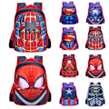 Miniatyrbillede 2 af 5: Superhelt/Spiderman Tegneserie Børne Rygsæk Rollespils Rygsæk Rejsetaske Let og Holdbar C