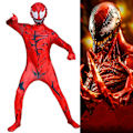 Pikkukuva 1 / 5: The Amazing Spider-Man Carnage Cosplay -asu lapsille pojille Carnage 3-4Years = EU92-98