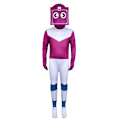 Pikkukuva 1 / 4: Halloween Dandy's World Cosplay -asu Body, juhlapuku, lasten haalariasu C 140cm