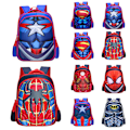 Miniatyrbilde 3 av 5: Superhelt/Spiderman Tegneserie Barnehagesekk Rollespill Ryggsekk Reiseryggsekk Lett og Slitesterk F