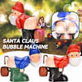 Miniatyrbild 2 av 5: Bubbelblåsande Tomte, Automatisk Bubbelmaskin Tomte, med Musik & Blinkande Ljus, Bubbelblåsare för Utomhus & Inomhus Red