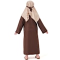 Pikkukuva 3 / 5: Arabian ruskea isoisä, keski-ikäinen vanhusvaate lasten Halloween-asu 2XL