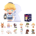 Miniatyrbild 1 av 9: Pop Mart Labubu The Monsters Don't Sleep Tonight Series Labubu Blind Box Samlarfigur Slumpmässig Samlarobjekt Kreativ Gåva (1 Blind Box, 9cm)