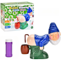 Miniatyrbild 1 av 5: Bubbelblåsande Tomte, Automatisk Bubbelmaskin Tomte, med Musik & Blinkande Ljus, Bubbelblåsare för Utomhus & Inomhus Green
