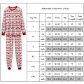 Miniatyrbild 5 av 5: Familjematchande pyjamas för barn, spädbarn, jul, julhjortstryck, vuxen nattkläder, pyjamas, pyjamasset Men XL