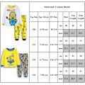 Miniatyrbild 3 av 3: Barn Despicable Me Minions Pyjamas Långärmad T-shirt + Byxor Sovkläder Pjs Set B 100cm
