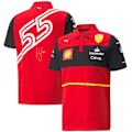 Pikkukuva 1 / 3: Scuderia Ferrari F1 -ajovarusteet miesten klassinen poolopaita fanilahja #3 M