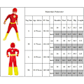 Pikkukuva 5 / 5: The Flash -asu haalarit pojille Halloween-asu M
