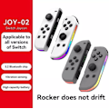 Miniatyrbild 7 av 8: Trådlösa Bluetooth-kontroller för vänster och höger för Nintendo Switch Joy-Con 1-par Gamepad White