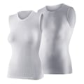 Miniatyrbild 1 av 6: Linnen Brubeck BASE LAYER Termoaktiv Ärmlös T-shirt UNISEX Vit M