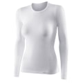 Miniatyrbild 4 av 6: Långärmad termisk T-shirt Brubeck Base Layer UNISEX Vit XL