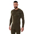 Miniatyrbild 1 av 6: Långärmad T-shirt för män Brubeck RANGER PROTECT termosweatshirt för skogen khaki M