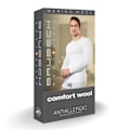 Miniatyrbild 5 av 5: Långärmad T-shirt för män BRUBECK COMFORT WOOL Termounderkläder MERINOULL Grafit L