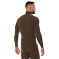 Miniatyrbild 2 av 6: Sweatshirt för herrar Brubeck RANGER WOOL Termounderkläder Merinoull för skogen khaki S