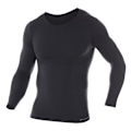 Miniatyrbild 4 av 5: Långärmad T-shirt för män BRUBECK COMFORT WOOL Termounderkläder MERINOULL Grafit L