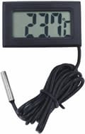 LCD-termometer för kylskåp och frysar, 1 meter lång