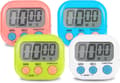 Elektronisk timer, inlärningshantering, lämplig för kök, studier, arbete, sportträning, utomhusaktiviteter (batterier ingår ej)