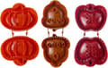 3-pack handpajformar för bakning - degpress minipajformar - enpress höst tacksägelse halloween äpple pumpa handpajmakare