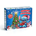 2026 Julkalender 24 presenter Blind Box, Söt Blå Alien Stitch Julnedräkningskalender, Överraskningspresentlåda för barn