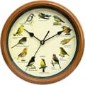 Fågel Väggklocka - Original Sjungande Fågel Vägg/Bordsklocka Dekor, 25 cm