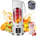 Digital Multi-Mode Juicer Blender - Smart LED-display, 2026 Ny Portabel Smoothie Blender White