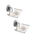 2-pack sugpropp tvålkopp 304 rostfritt stål svamphållare