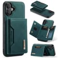 iPhone 17 Case Leather Case DG.MING M2 Series 3-Fold Card Holder