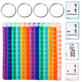 Matte Flash Cards Preschool Learning Cards Math Set Age 4-8 Fidget Chart Toys Multiplication Division Subtraction