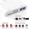 Miniatyrbild 6 av 8: Nästa generations minneskortadapter för USB C-enheter, 5 Gbps snabb överföring med dubbla kortplatser och överlägsen säkerhet för iPhone och mer