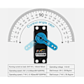 Miniatyrbild 5 av 5: 2-PACK 35KG 180° Metallväxel Digital Servo HÖGT VRIDMOMENT & HASTIGHET RC Bil Bagagelucka Servo