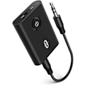Miniatyrbild 1 av 5: 2-i-1 Bluetooth-adapter med AptX Low Latency, TaoTronics HD-ljud för TV, hemmaljudsystem och mer