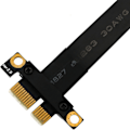 Miniatyrbild 4 av 8: Stabil Hastighet Pcie 3.0 För 1U 2U Chassi, Supersnabb Pcie Förlängningskabel Högkvalitativ Guldpläterad Stöder Pci-e 1X (20Cm)
